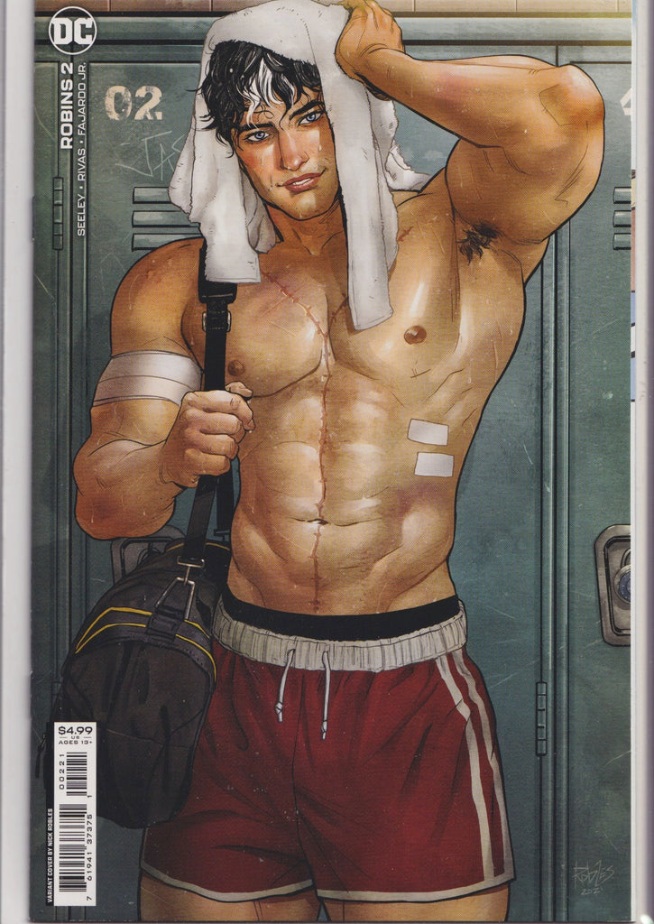 Robins #2 (2022) very rare Jason Redhood Sexy Cover Very Fine FCL