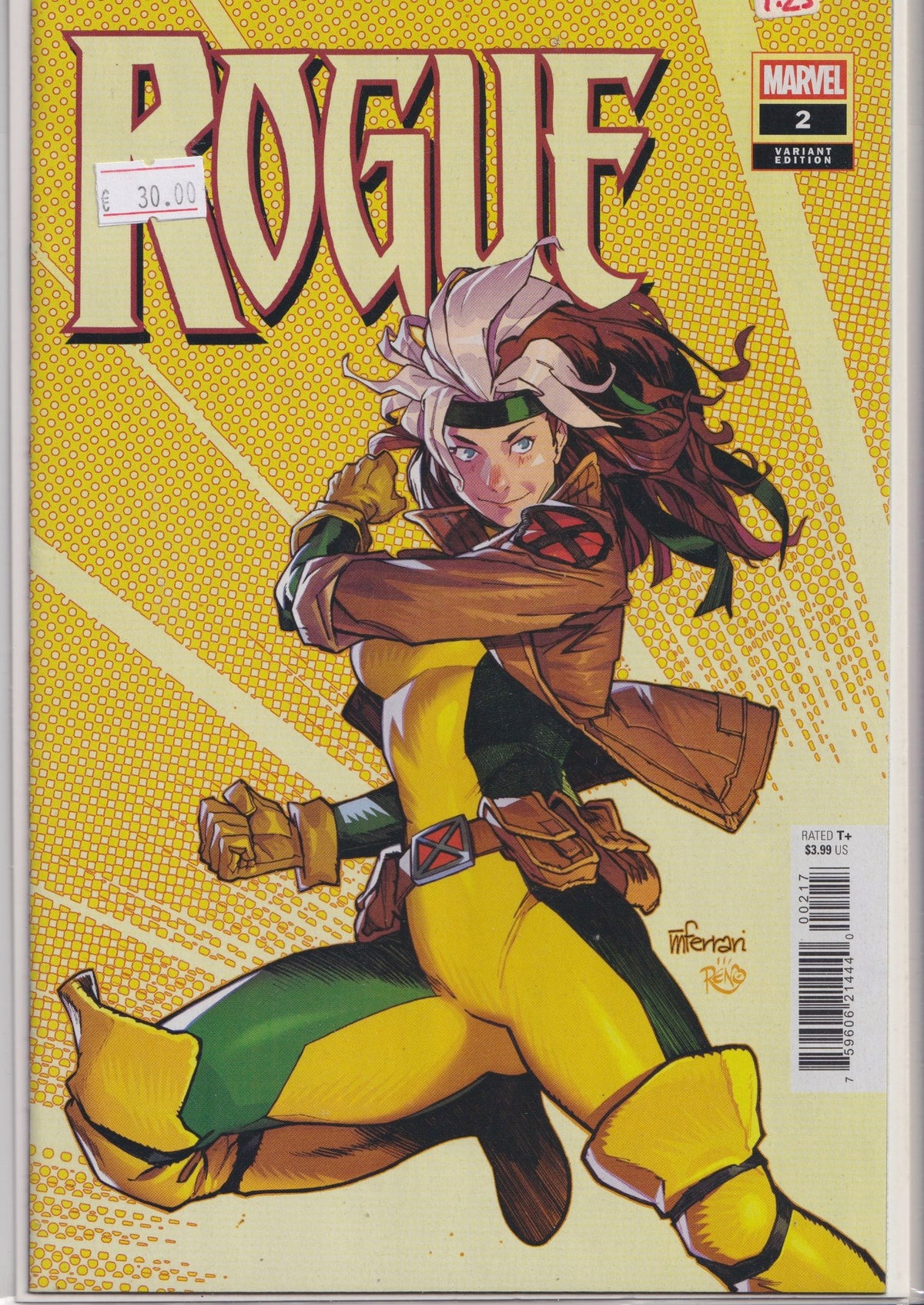 Rogue #2 (2026) 1.25 variant NM  FCL
