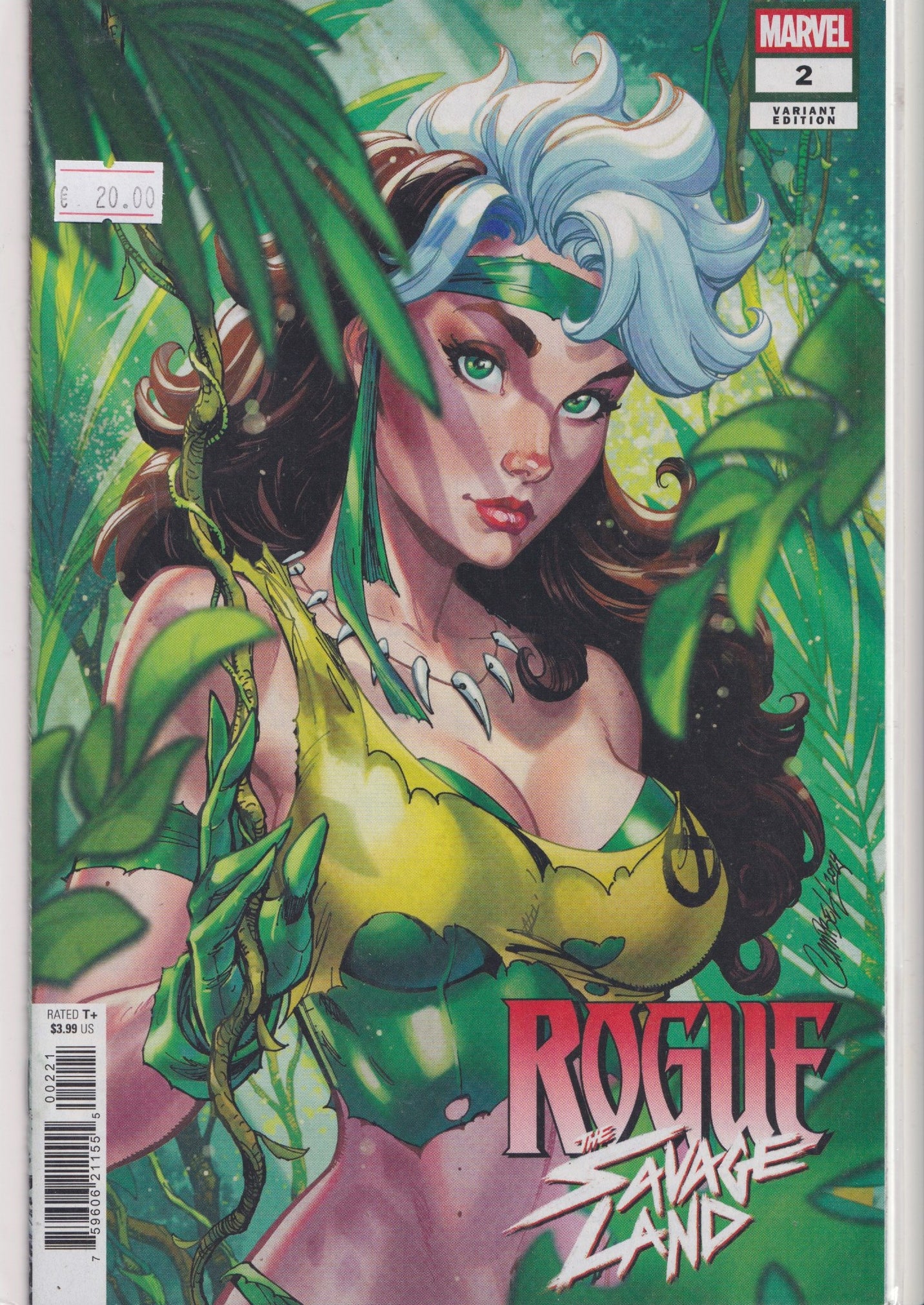 Rogue the Savage Land #2 (2025) Campbell variant NM FCL