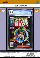 Star Wars #1 (1977) A new Hope CGC 6.5