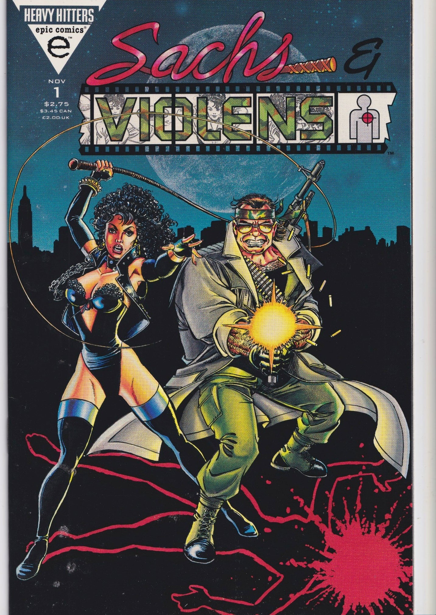 Sachs & Violence #1-4 (1994) full set  Perez full art ! Very Fine