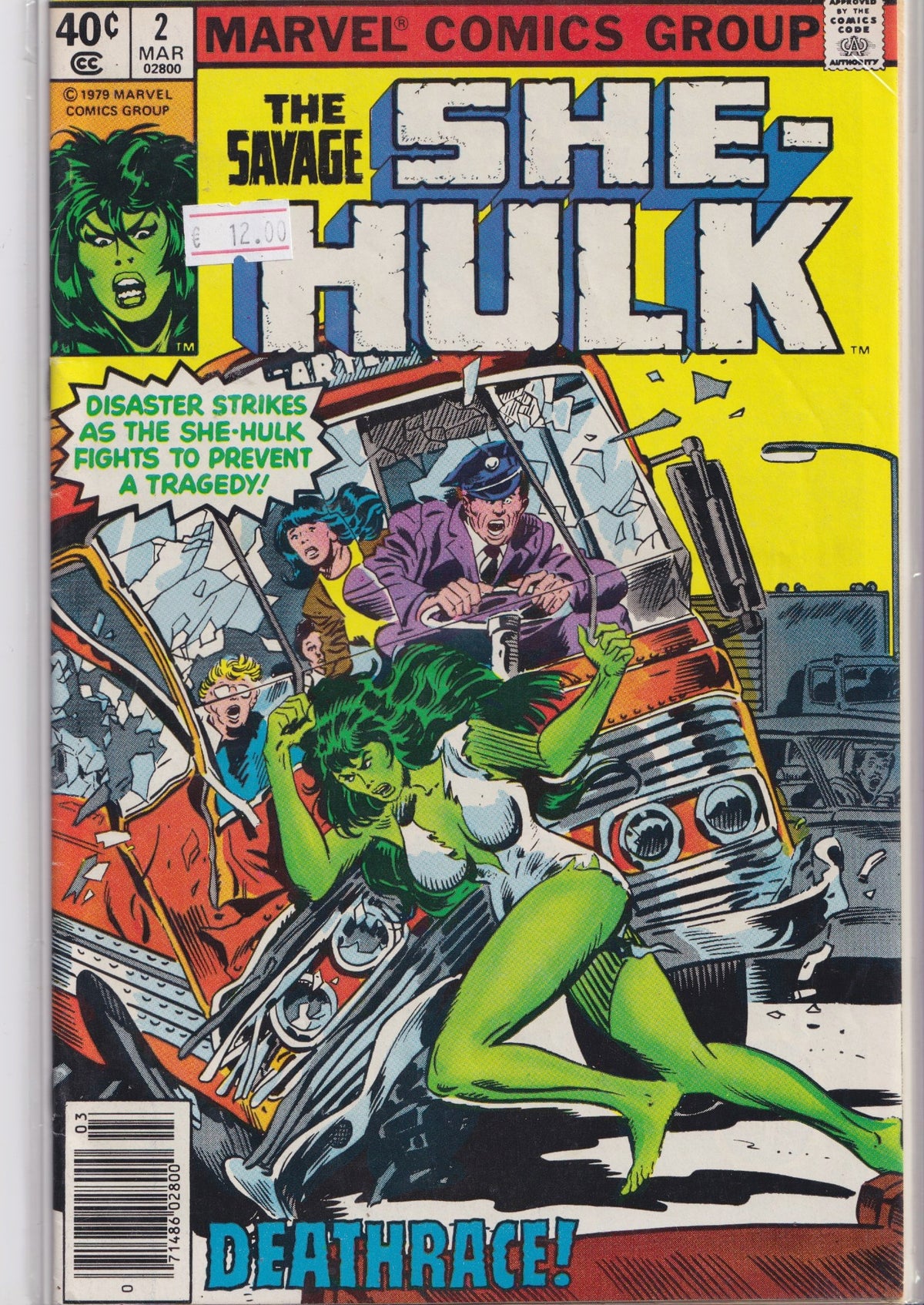 Savage She Hulk #2 (1980) Very Fine FCL