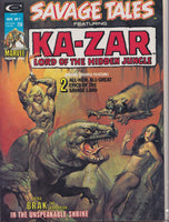 Savage Tales #7 (1974) Ka-Zar Fine FCL