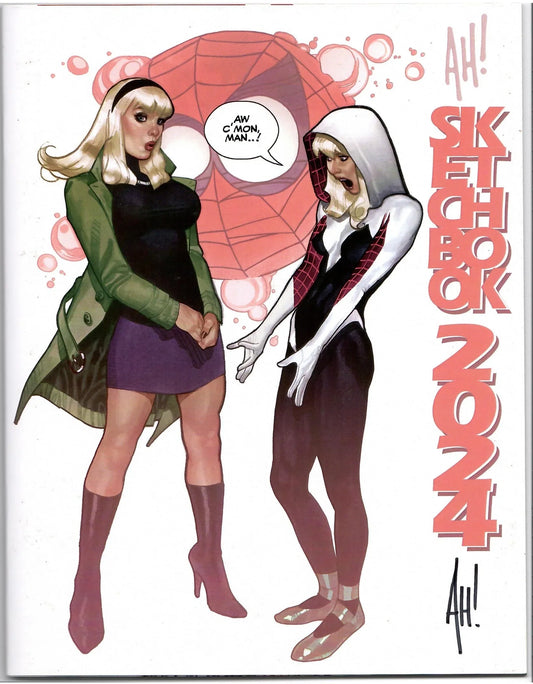 Adam Hughes sketchbook 2024 - French Comics Lovers