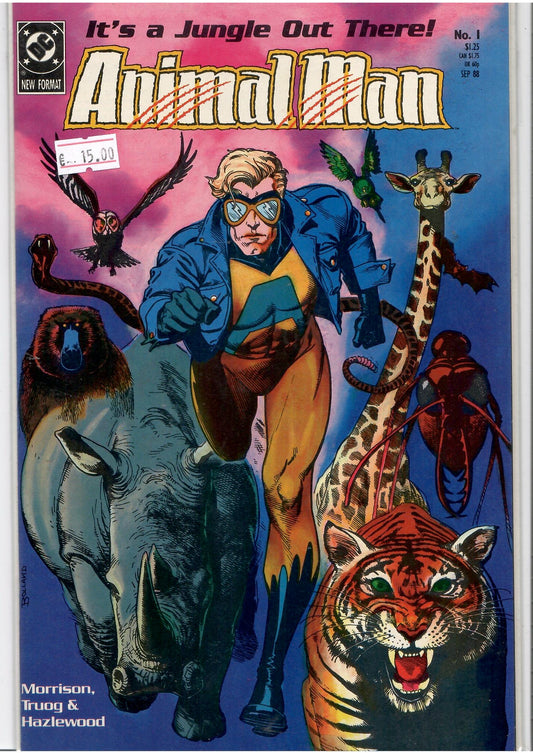 Animal Man #1 ( 1988) Morrisson story Very Fine