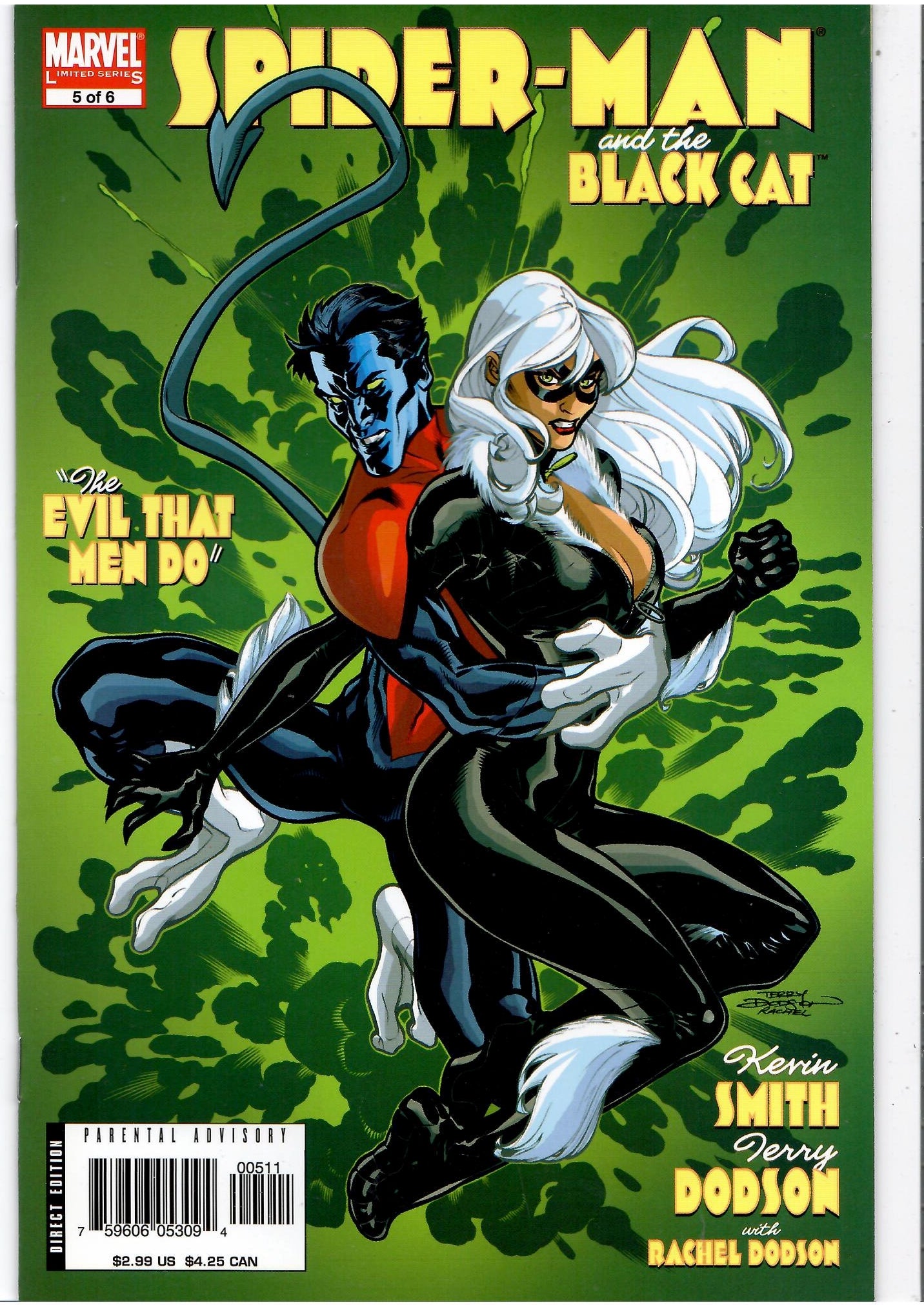 Spider-Man and the Black Cat The Evil That Men Do  #1-6 (2002) Full set Kevin Smith Very Fine