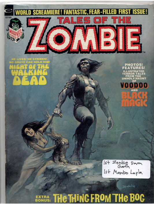 Tales of the Zombie #1 ( 1973) Fine - French Comics Lovers