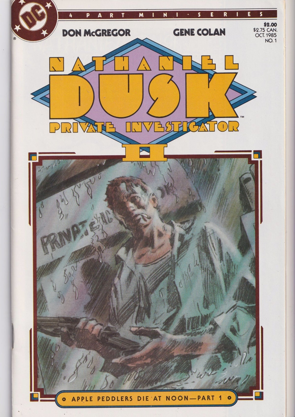 Nathaniel Dusk (1984) Full set Serie 1+2 Gene Colan Must Have! very Fine
