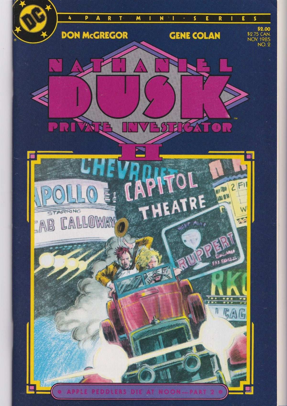 Nathaniel Dusk (1984) Full set Serie 1+2 Gene Colan Must Have! very Fine