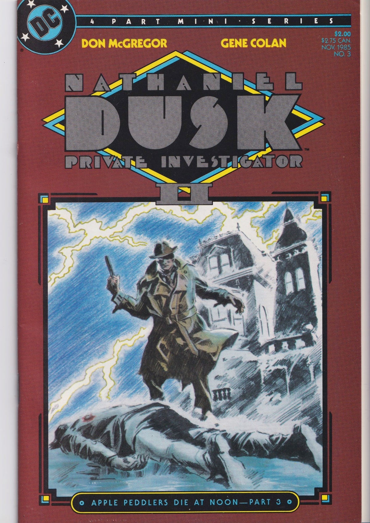 Nathaniel Dusk (1984) Full set Serie 1+2 Gene Colan Must Have! very Fine