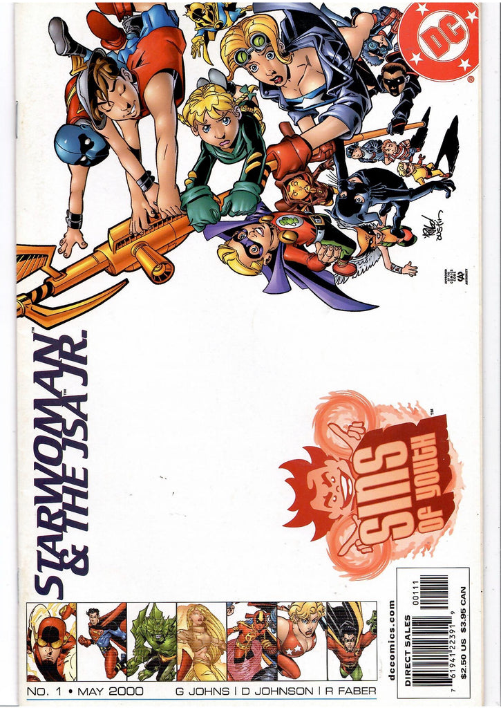 Young Justice lot of x 9 (2000) Sins of Youth Very Fine