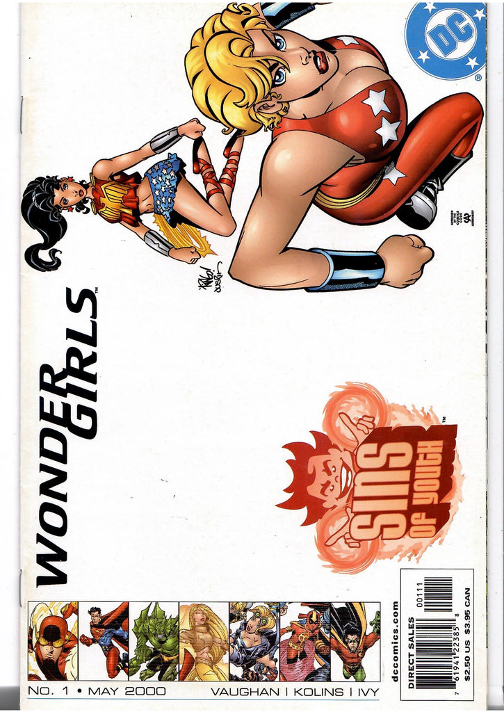 Young Justice lot of x 9 (2000) Sins of Youth Very Fine