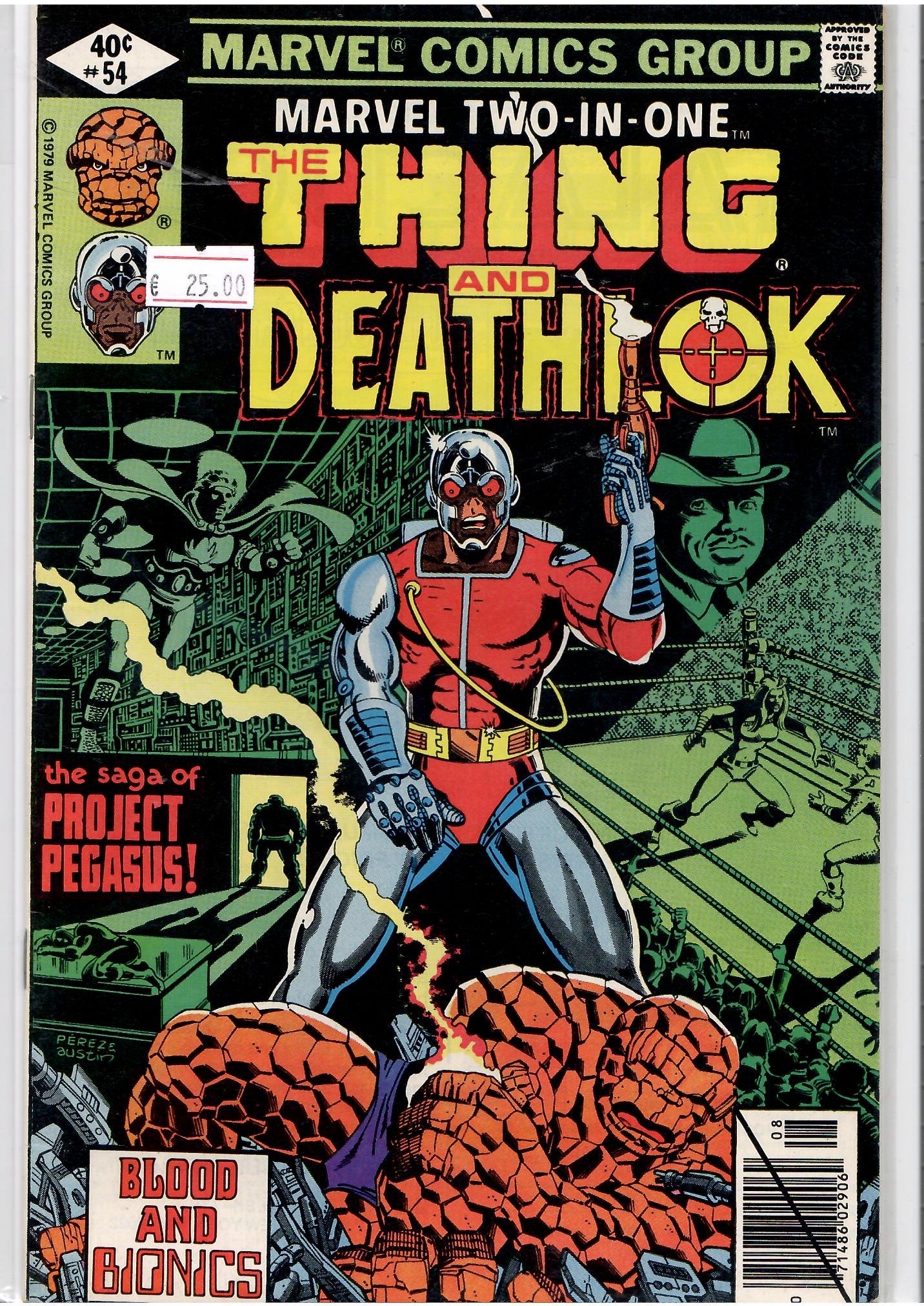 Marvel Two in One #54 (1979) Deathlock Byrne art Vf - French Comics Lovers