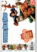Young Justice lot of x 9 (2000) Sins of Youth Very Fine