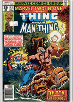 Marvel Two in One #43 (1978) Man-Thing Byrne art Vf - French Comics Lovers