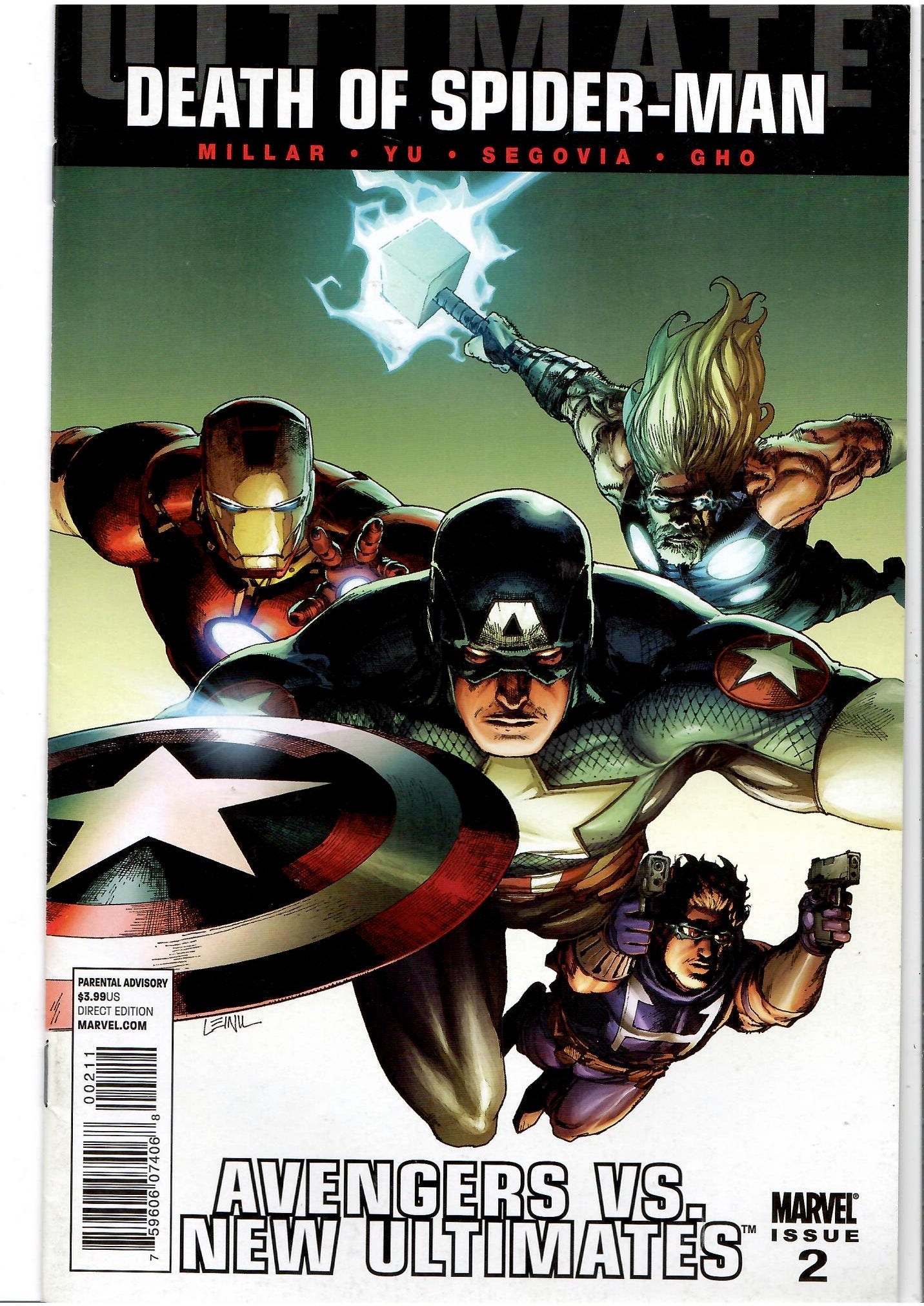 Death of Ultimate Spider-Man lot (X7)(2011) The end! Very Fine