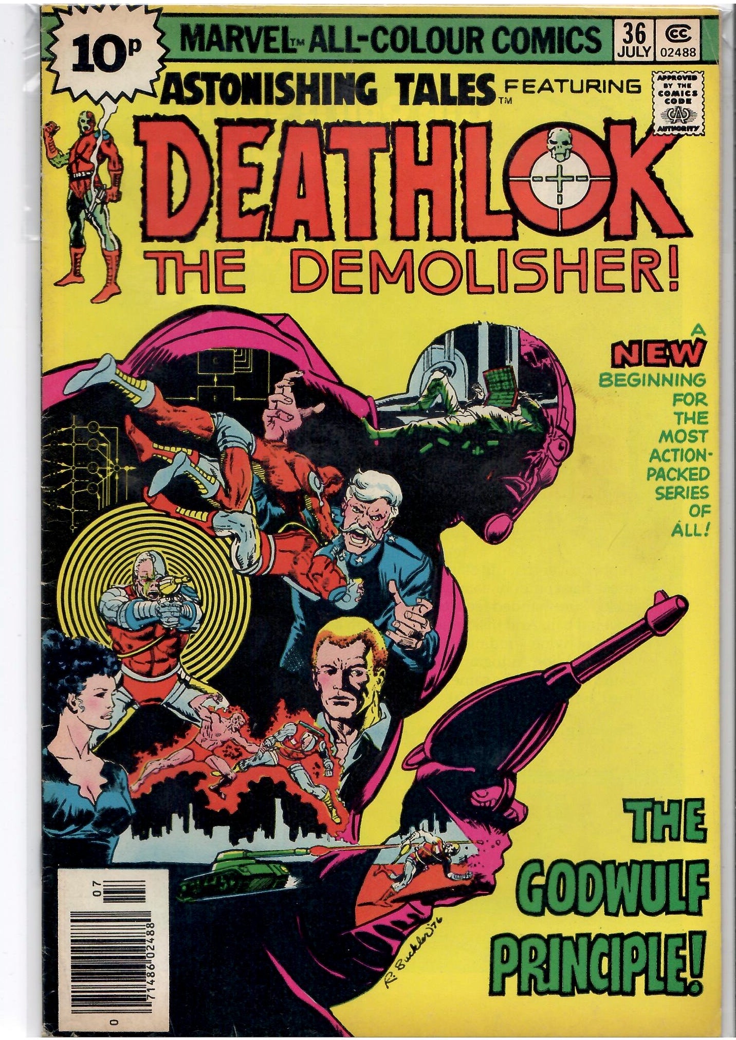Deathlock the Demolisher (1974) full run (x14) + extra Very Good