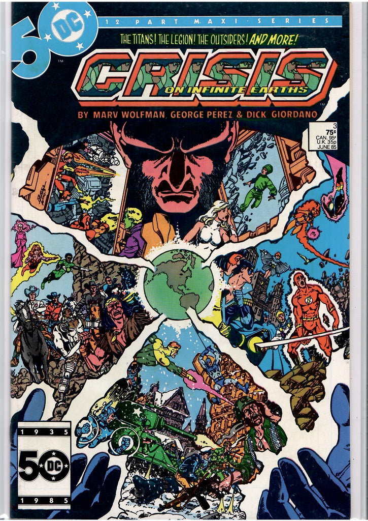 Crisis on Infinite Earth #1-12 (1985) Full set death of Flash and Supergirl High grade