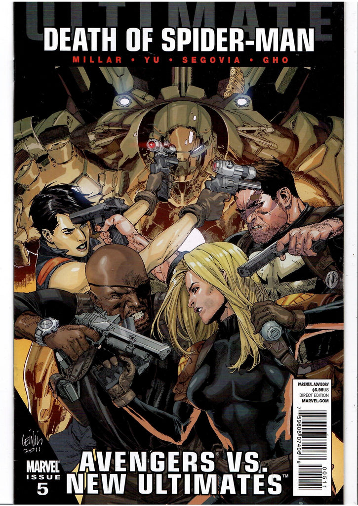 Death of Ultimate Spider-Man lot (X7)(2011) The end! Very Fine