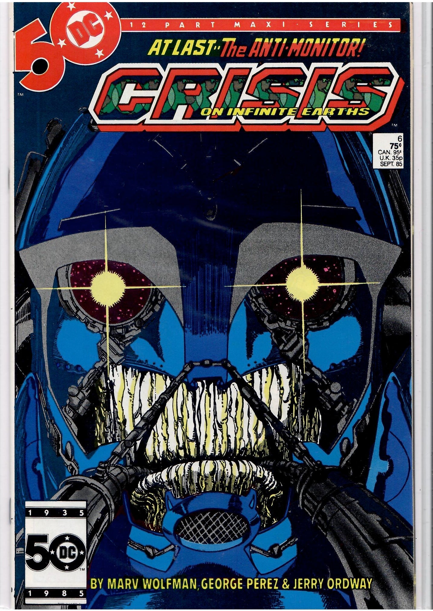 Crisis on Infinite Earth #1-12 (1985) Full set death of Flash and Supergirl High grade