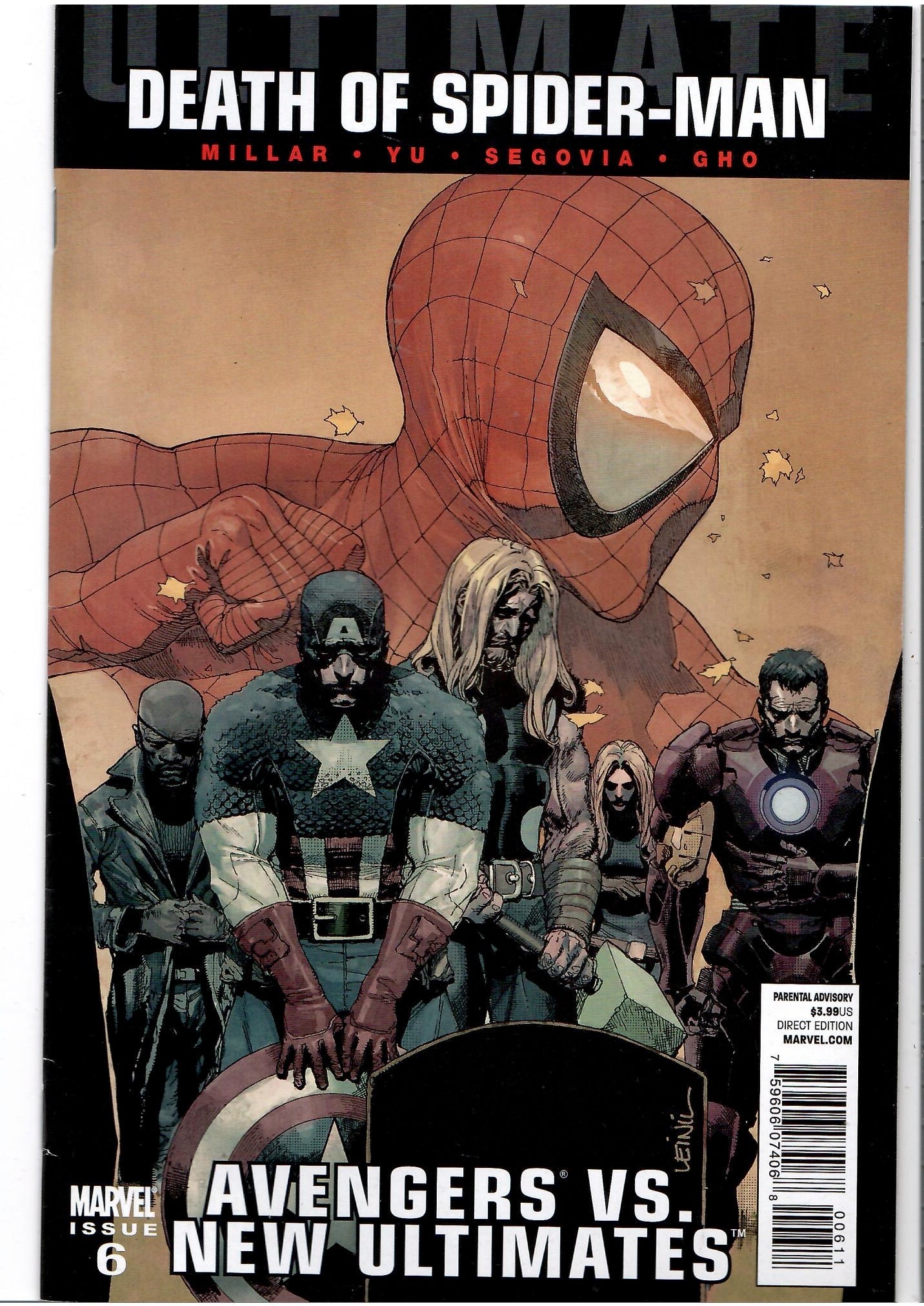 Death of Ultimate Spider-Man lot (X7)(2011) The end! Very Fine