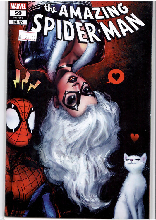 Amazing Spider-Man #59 ( 2024) Comics Illuminati Ltd Black Cat Variant NM