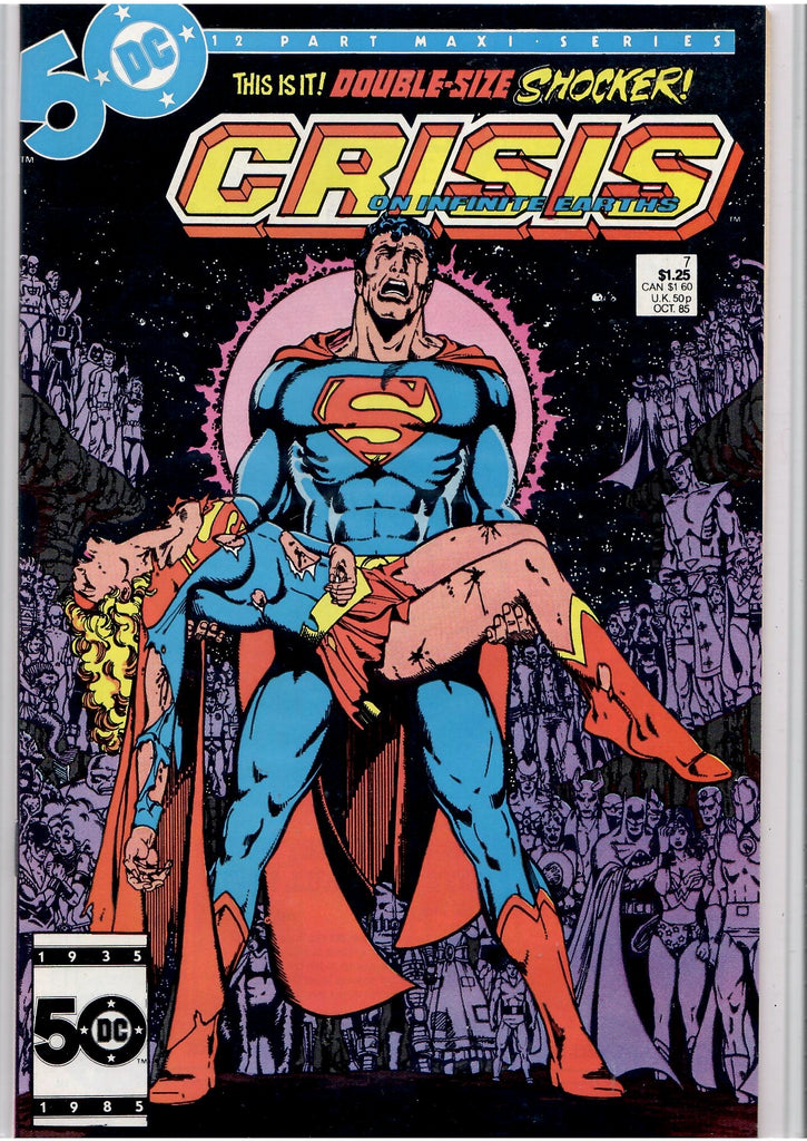 Crisis on Infinite Earth #1-12 (1985) Full set death of Flash and Supergirl High grade