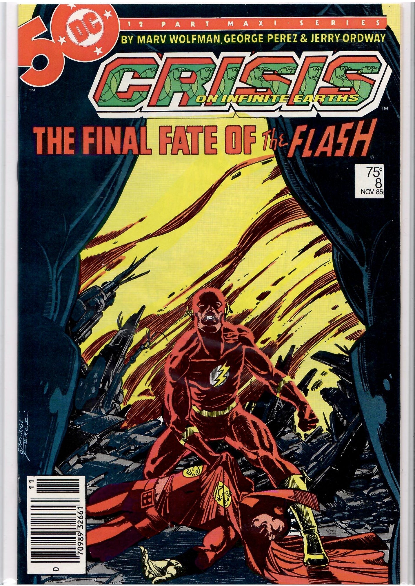 Crisis on Infinite Earth #1-12 (1985) Full set death of Flash and Supergirl High grade