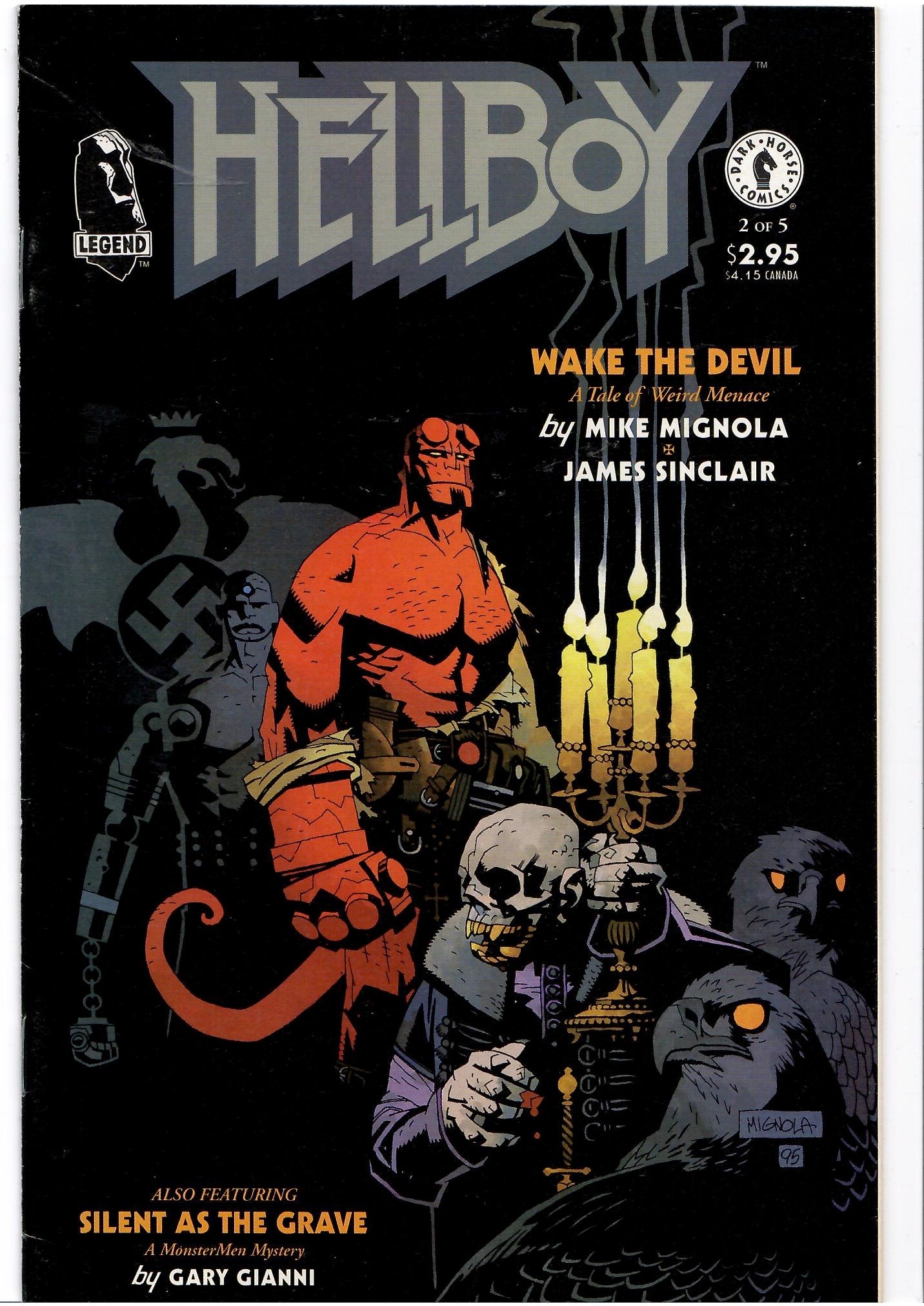 Hellboy: Wake the Devil #1-5 (1996) Mignola Full set VF - French Comics Lovers
