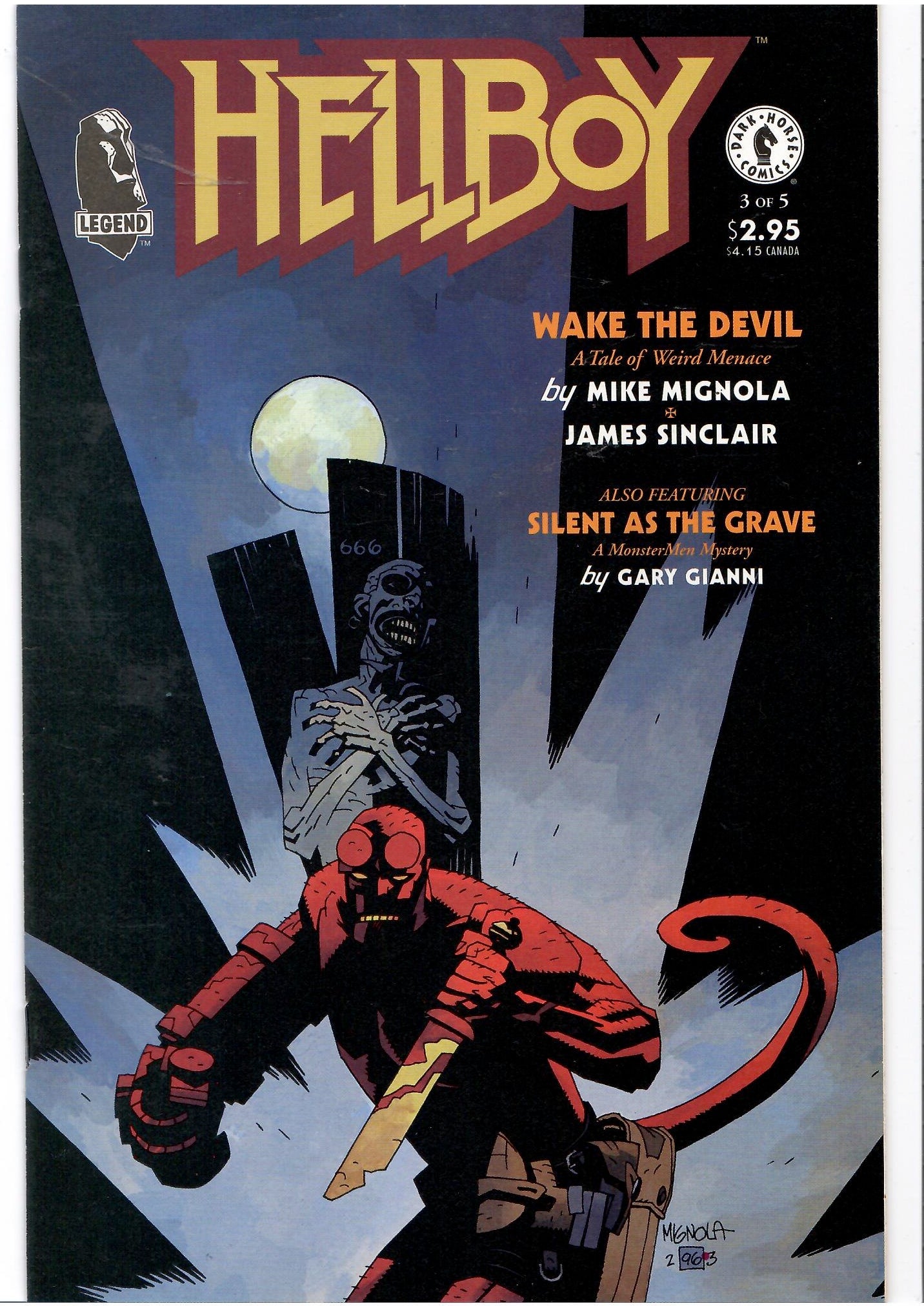 Hellboy: Wake the Devil #1-5 (1996) Mignola Full set VF - French Comics Lovers