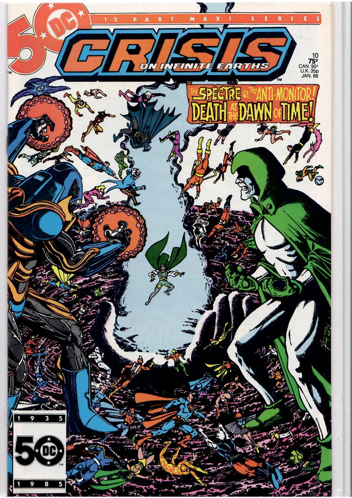 Crisis on Infinite Earth #1-12 (1985) Full set death of Flash and Supergirl High grade