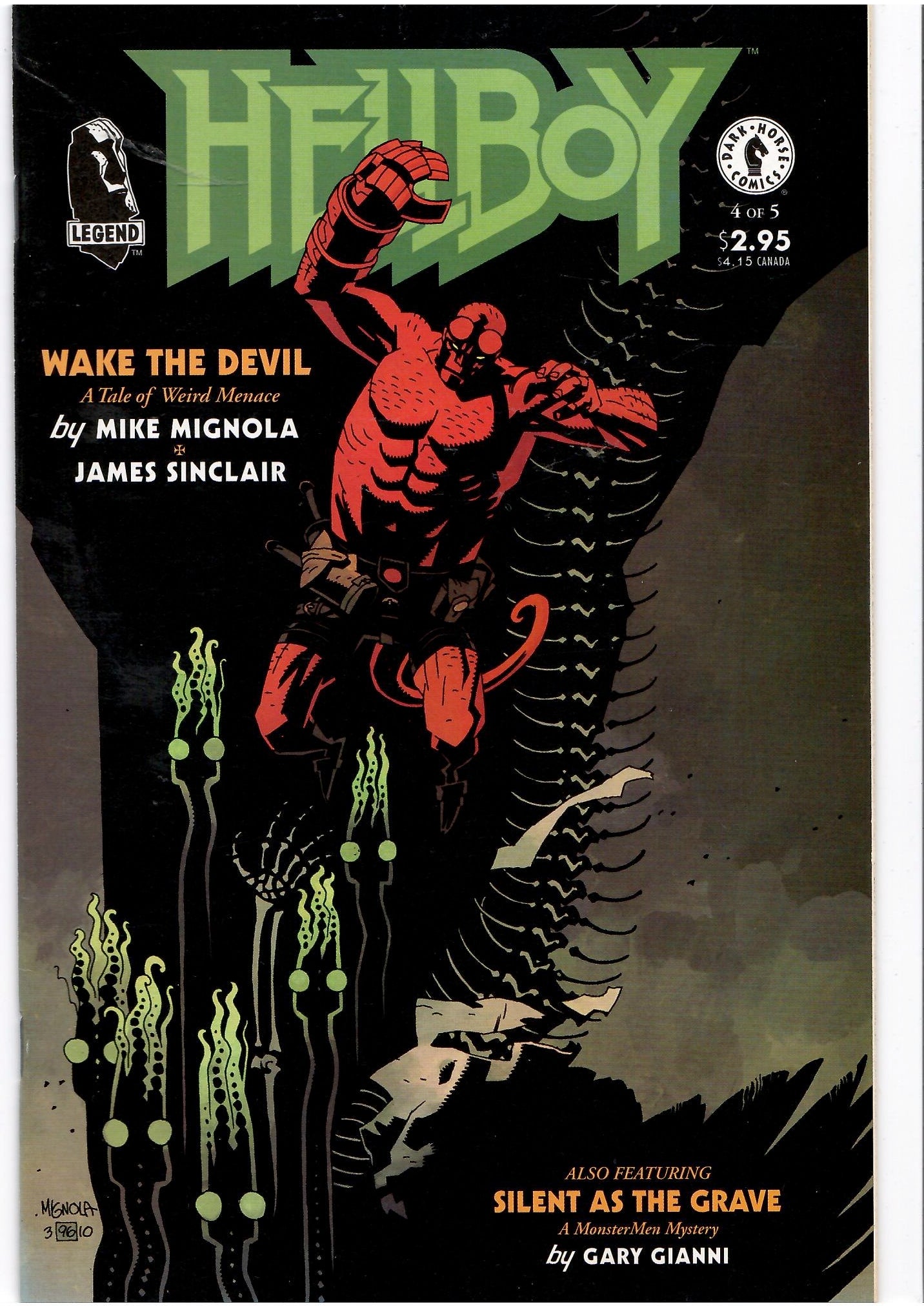 Hellboy: Wake the Devil #1-5 (1996) Mignola Full set VF - French Comics Lovers