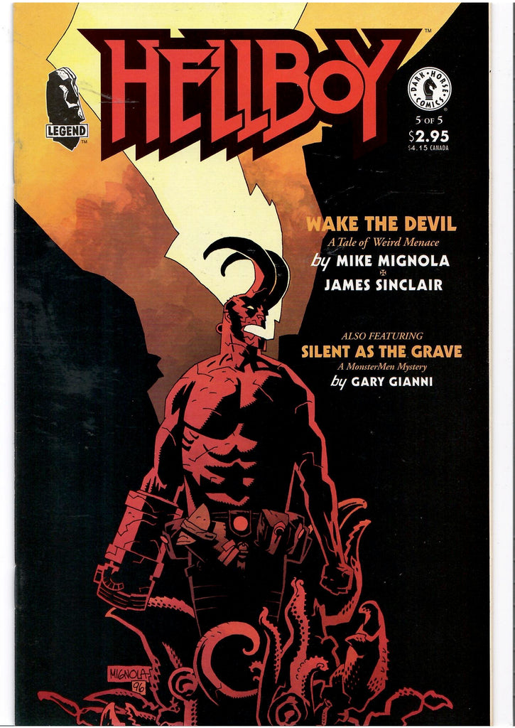 Hellboy: Wake the Devil #1-5 (1996) Mignola Full set VF - French Comics Lovers