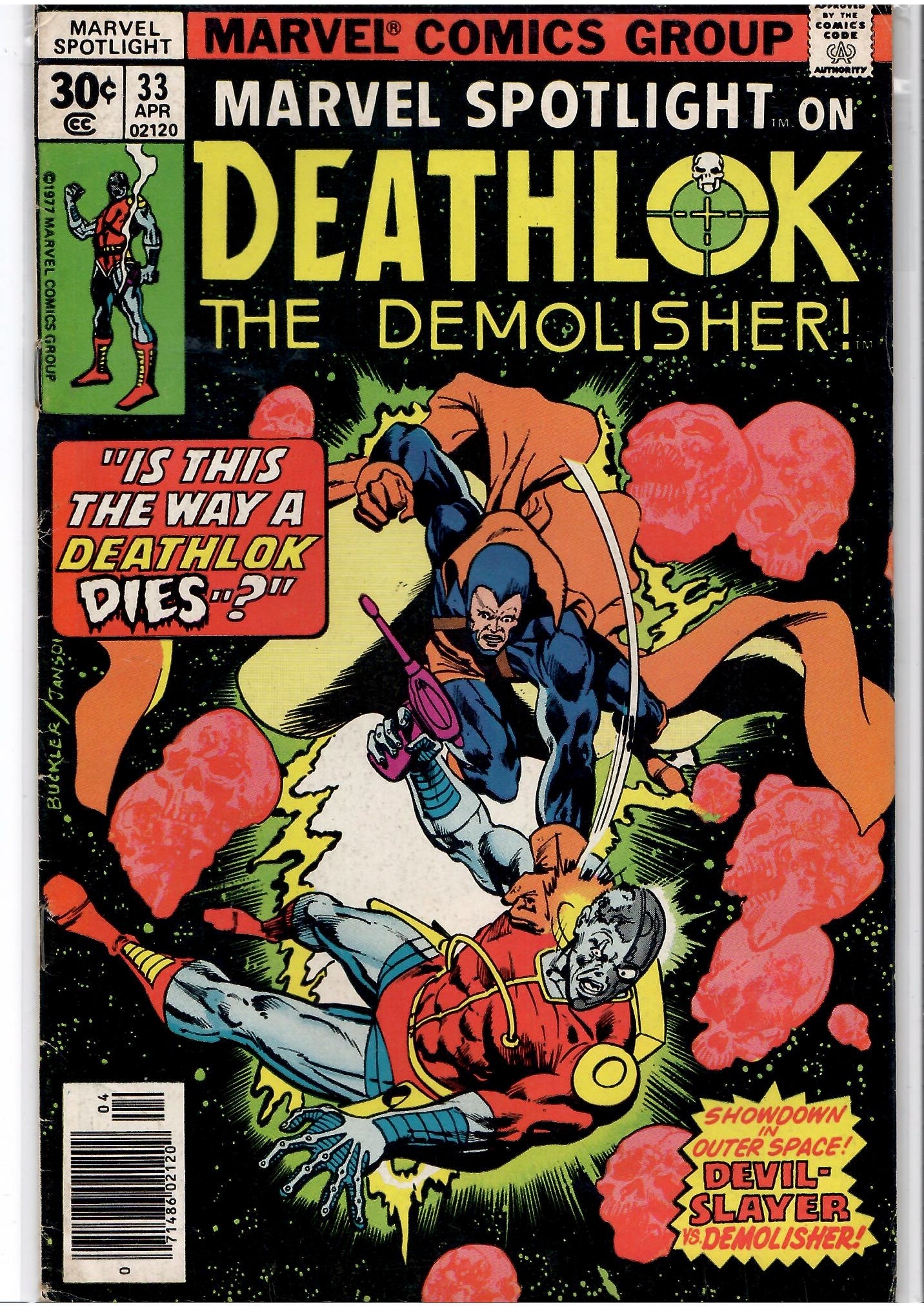 Deathlock the Demolisher (1974) full run (x14) + extra Very Good