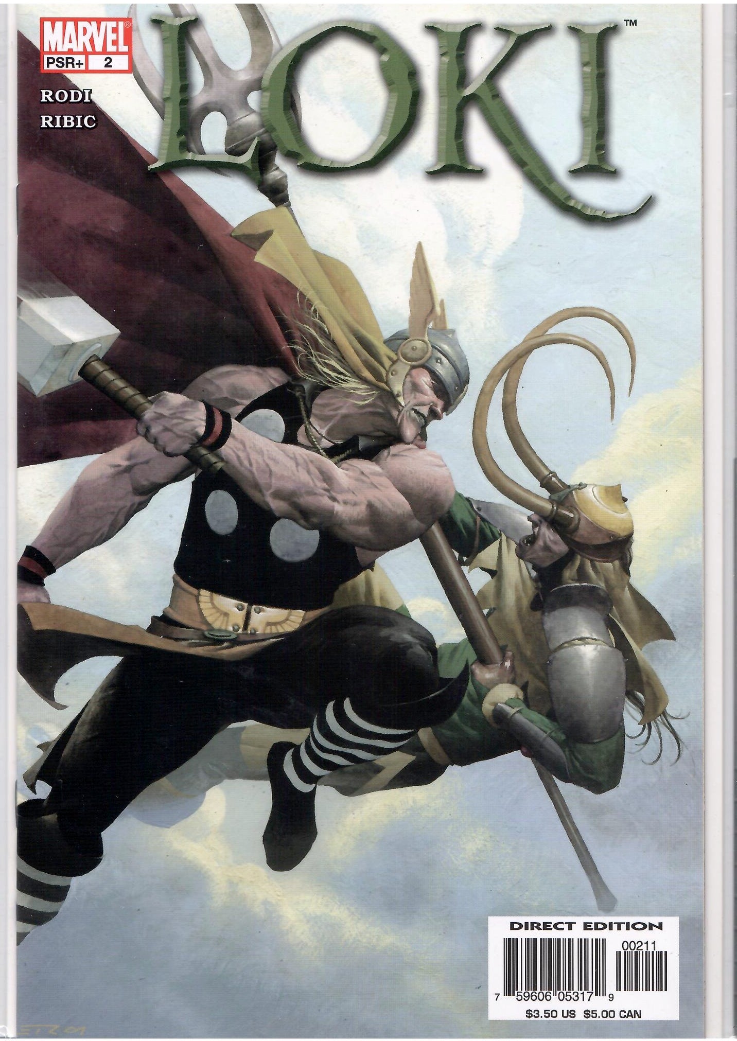 Loki #1-4 (2005) Full set Beautiful Ribic art  VF
