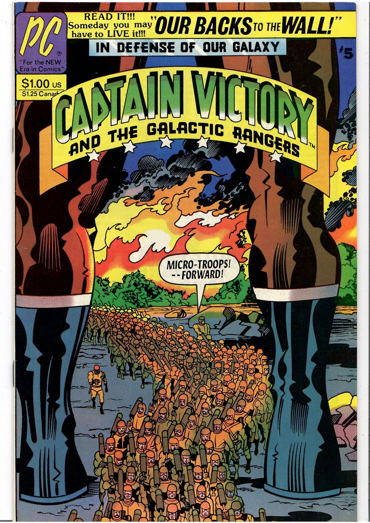 Captain Victory and the Galactic Rangers #1-7 lot (1981) King Kirby  is here! Very Fine