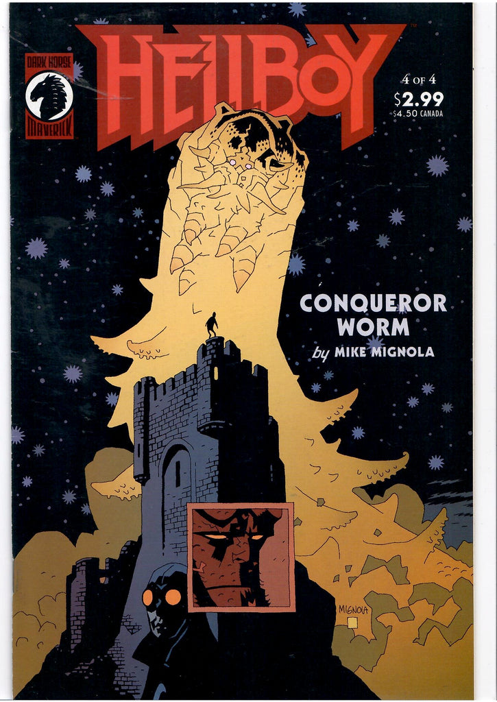 Hellboy: Conqueror Worm #1-4 (2001) Mignola Full set VF - French Comics Lovers