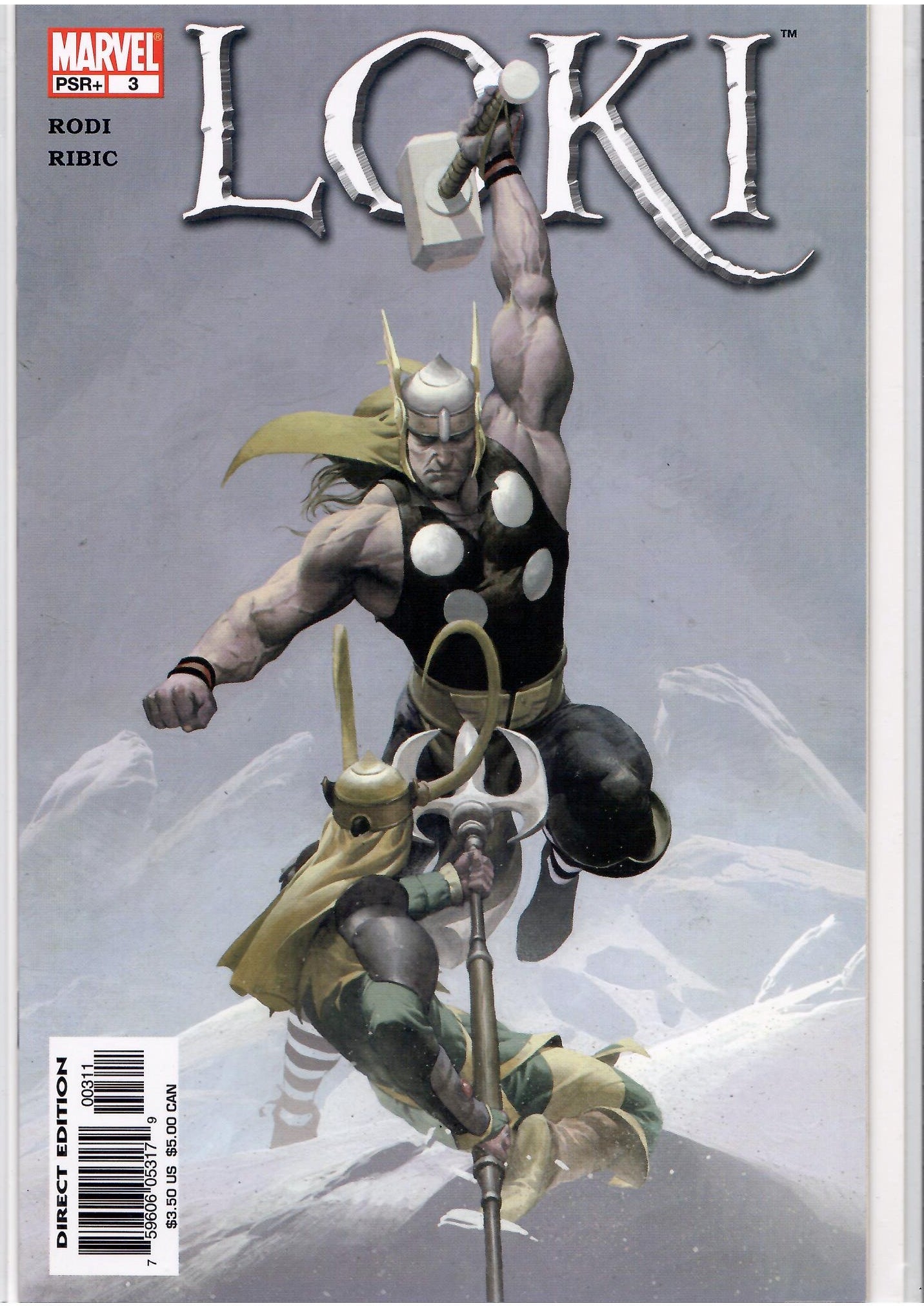 Loki #1-4 (2005) Full set Beautiful Ribic art  VF