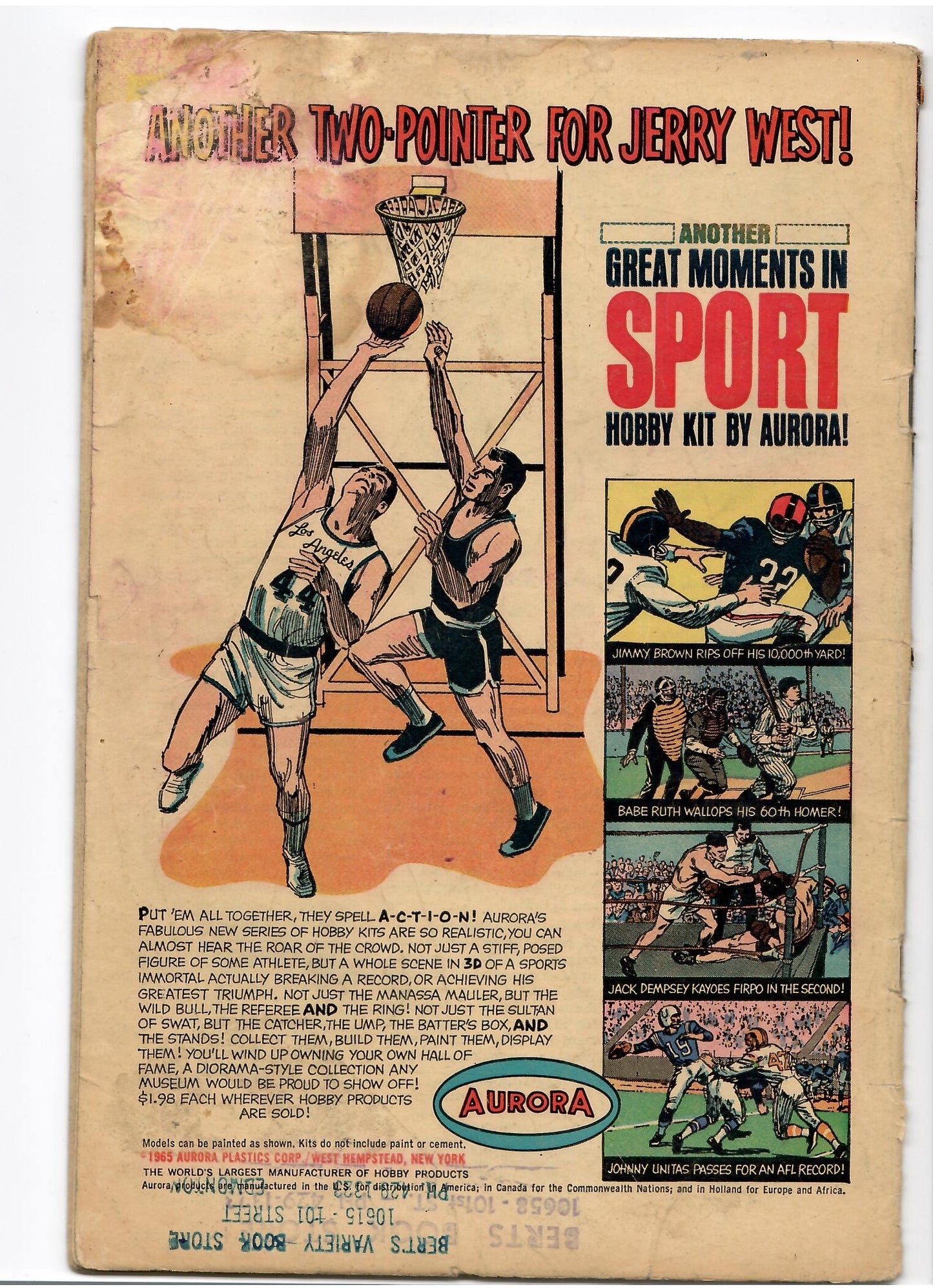 Daredevil #16 (1966) 1° Romita Spider-Man G+/VG- - French Comics Lovers