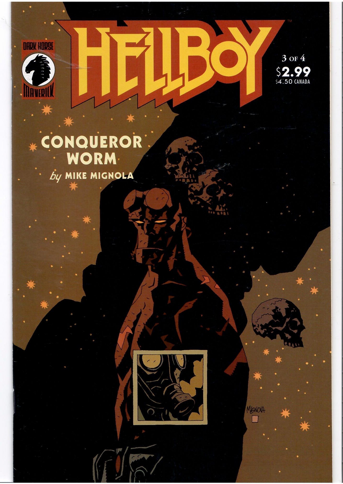 Hellboy: Conqueror Worm #1-4 (2001) Mignola Full set VF - French Comics Lovers
