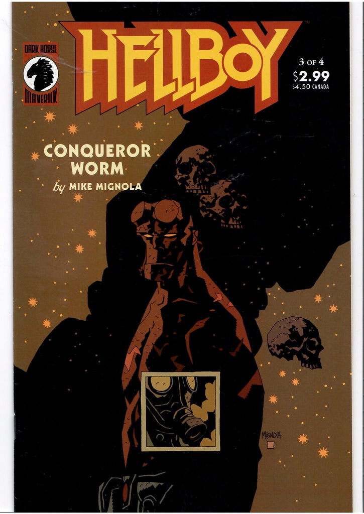 Hellboy: Conqueror Worm #1-4 (2001) Mignola Full set VF - French Comics Lovers
