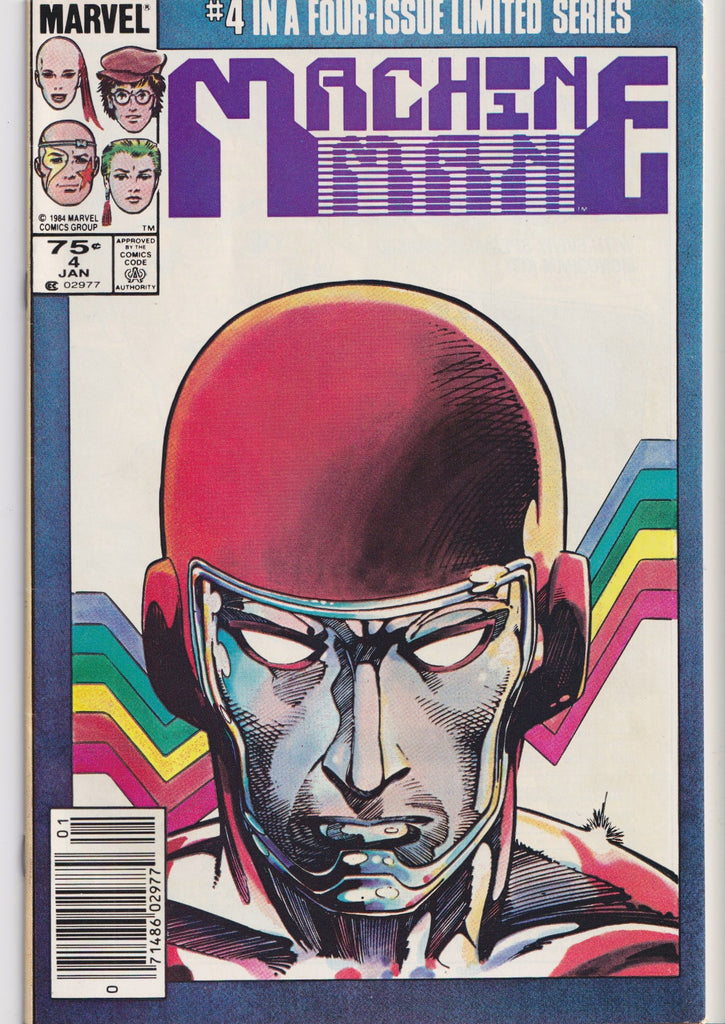 Machine Man #1-4 (1984) Full set Barry Smith classic very Fine