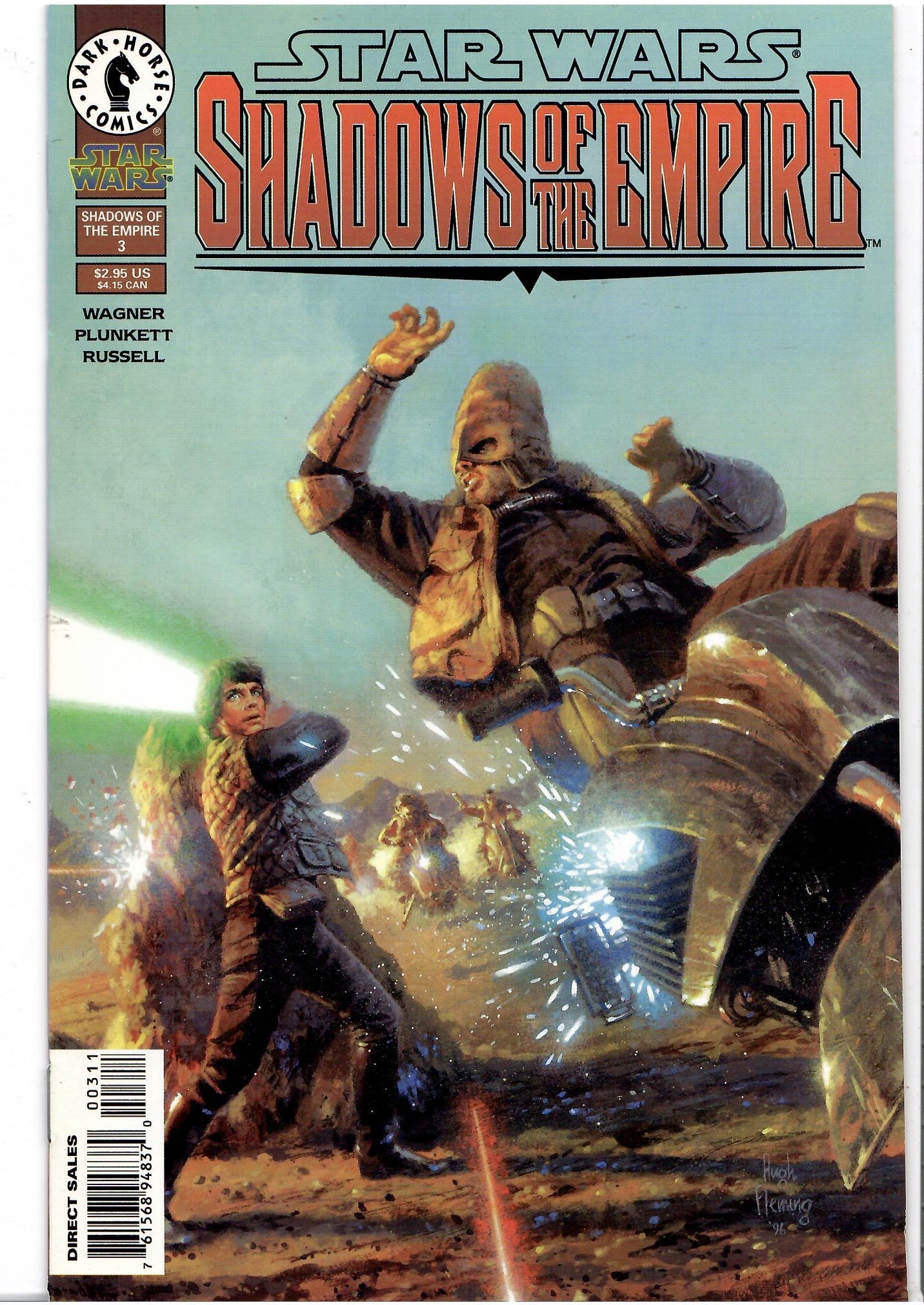 Star Wars Shadows of the Empire #1-6 (1996) Full set Dark Horse Very Fine