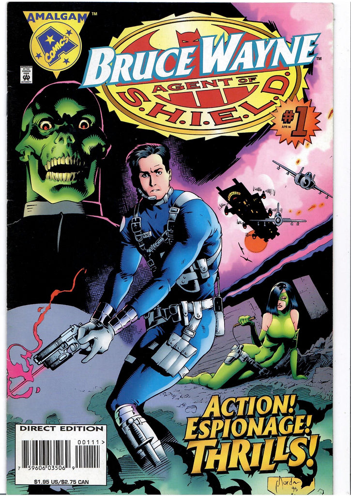 Amalgam lot of 13 (1996) Dc meet Marvel Fine