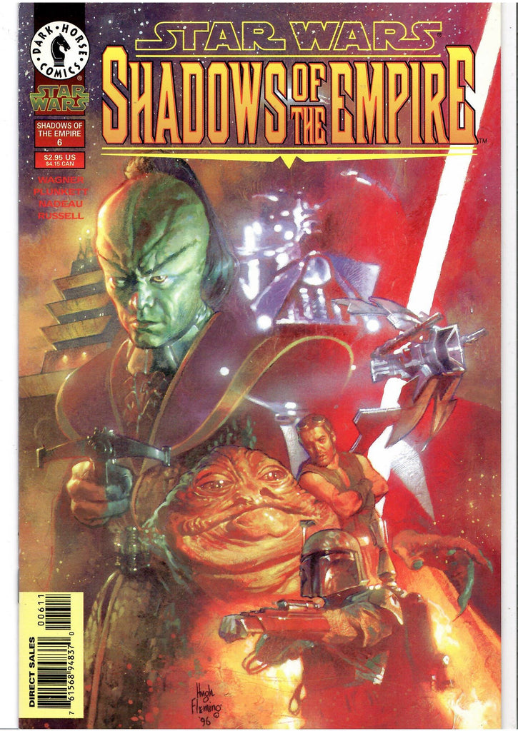 Star Wars Shadows of the Empire #1-6 (1996) Full set Dark Horse Very Fine