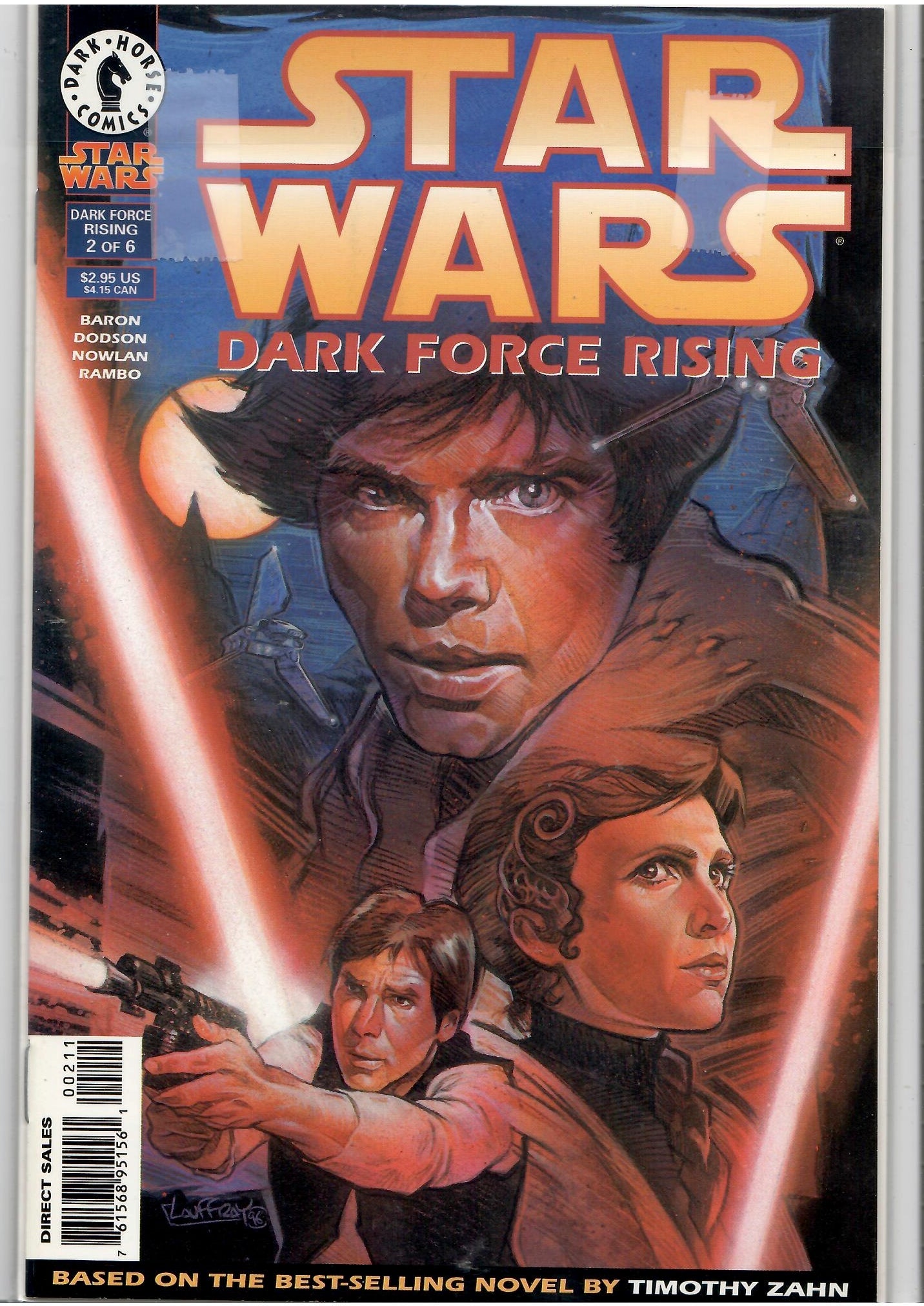 Star Wars Dark Force Rising #1-6 (1997) full set Dark Horse Very Fine