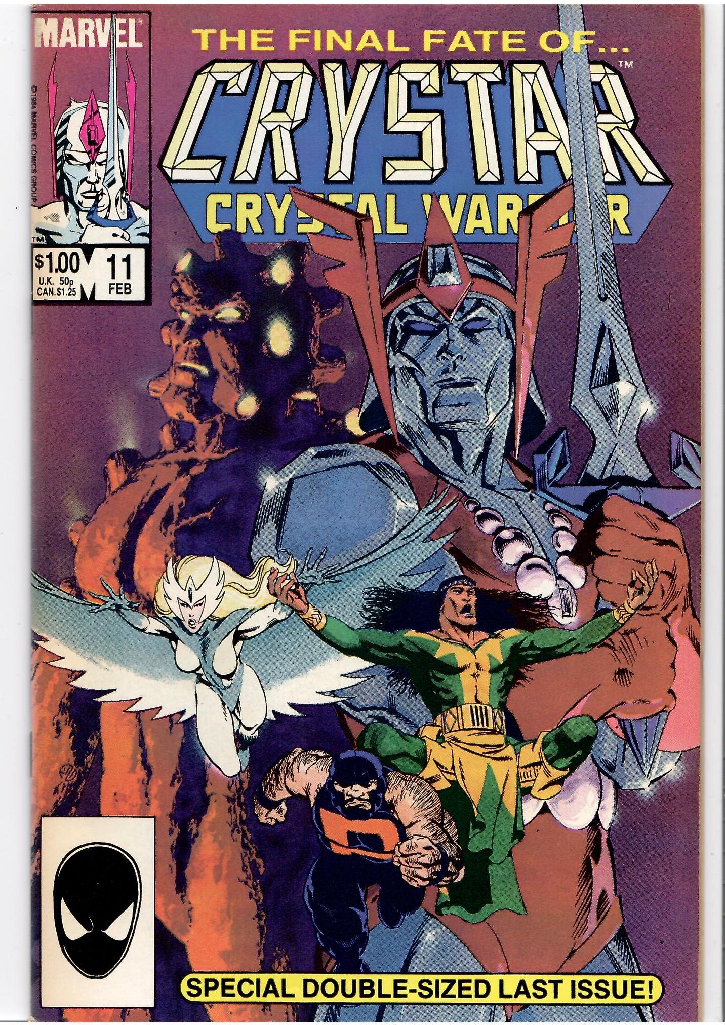 Crystar #1-11 (1983) full serie including #8 Danzig logo Fine