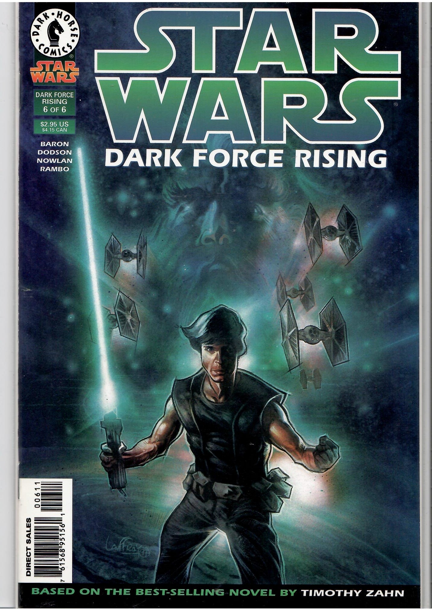 Star Wars Dark Force Rising #1-6 (1997) full set Dark Horse Very Fine