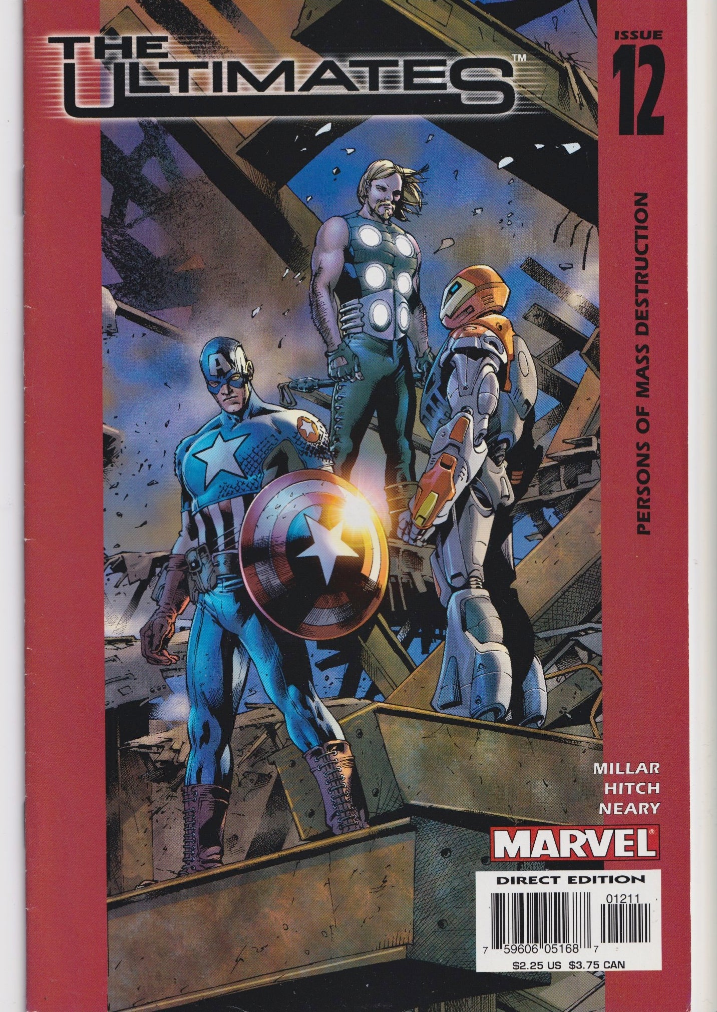 Ultimates #1-13 (2002) Full set  MCU Avengers!!! Millar/Hitch classic serie Very Fine