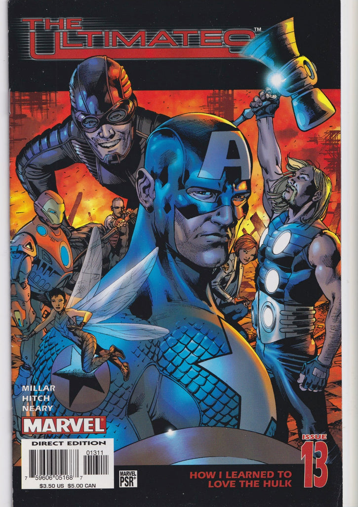 Ultimates #1-13 (2002) Full set  MCU Avengers!!! Millar/Hitch classic serie Very Fine